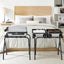 Soporte equipaje acero plegable dormitorio set 2