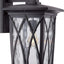 Farol pared exterior negro místico 1 luz