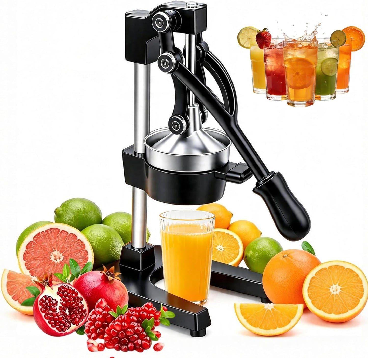 Exprimidor manual para cítricos cocina hogar y comercial