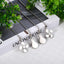 4 Cadenas Ventilador Techo 12pulg Color Plateado