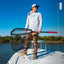 Red pesca extensible fibra carbono antiderrap
