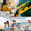 2 bolsas compras reutilizables plegables impermeables