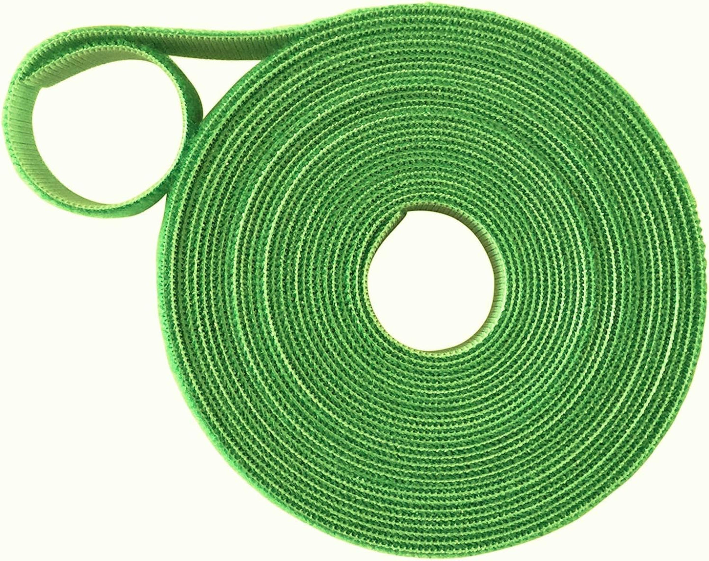 Corbata multiusos reutilizable para jardín 32pies color verde