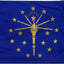 Bandera Indiana 3x5ft fabricada EE.UU.