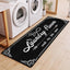 Alfombra lavandería 17x60pulg cuero nappa antiderrap
