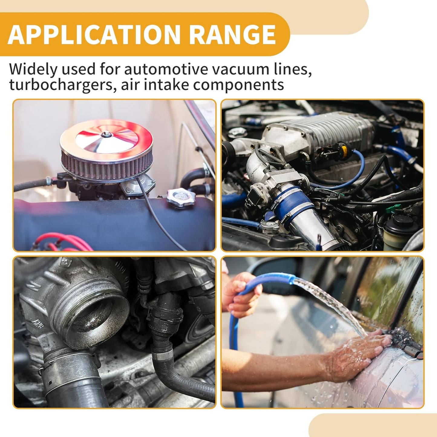 Manguera vacío silicona 130PSI para Chevy Buick
