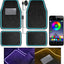 Alfombrillas coche con luz LED app control negras