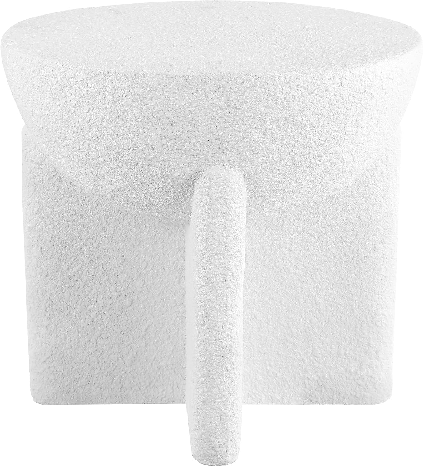 Mesa decorativa jardín 17.75x16.25pulg blanco