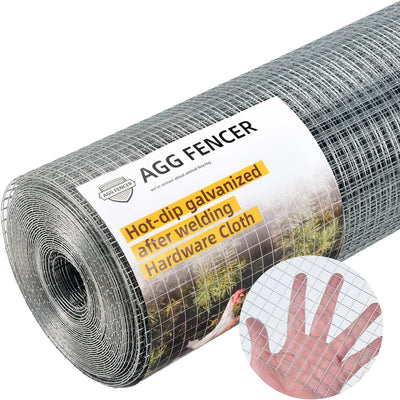 Malla alambre 1/2 pulg 19Ga para gallinero valla jardín