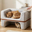Sofá cama para gatos 23.62pulg 2 niveles reversible lavable