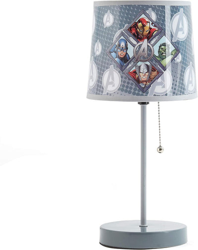 Lámpara mesa niños temática Avengers metal