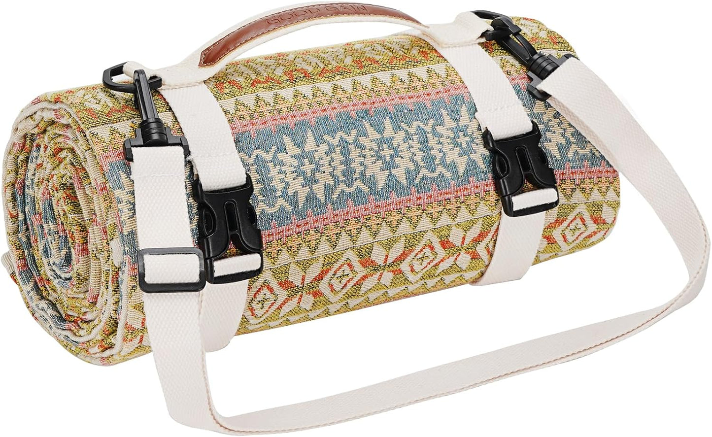 Manta picnic impermeable extra grande con correa hombro