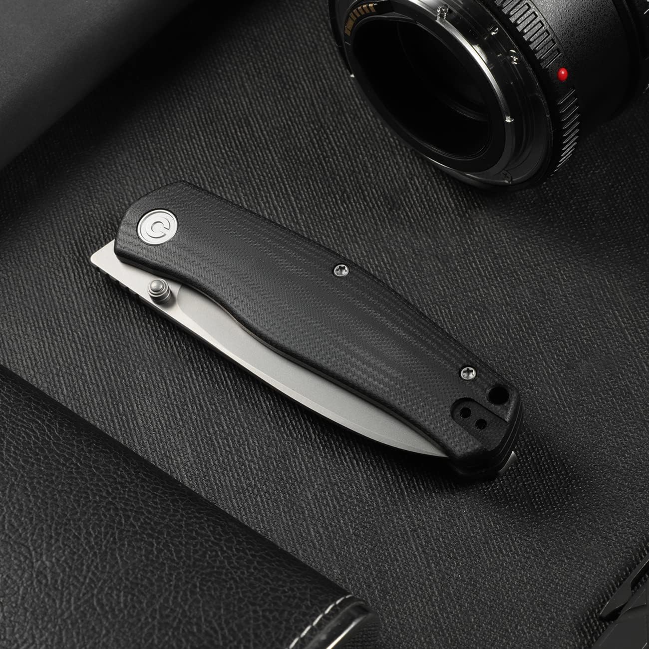 Cuchillo plegable Sokoke Ray Laconico acero 14C28N G10