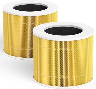 2 Filtros Repuesto Purificador Aire Levoit Carbón Activo