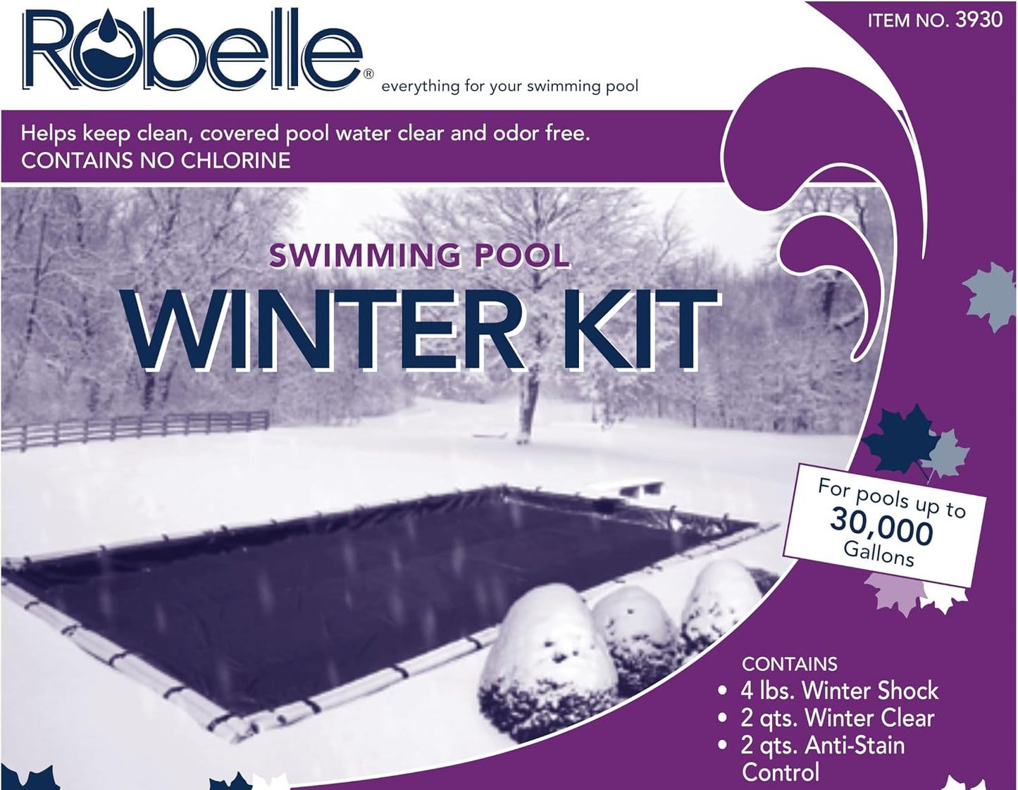 Kit cierre piscina 30000gal premium triple acción