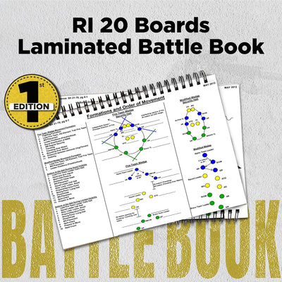 Libro Ranger 20 tablas tácticas encuadernado espiral