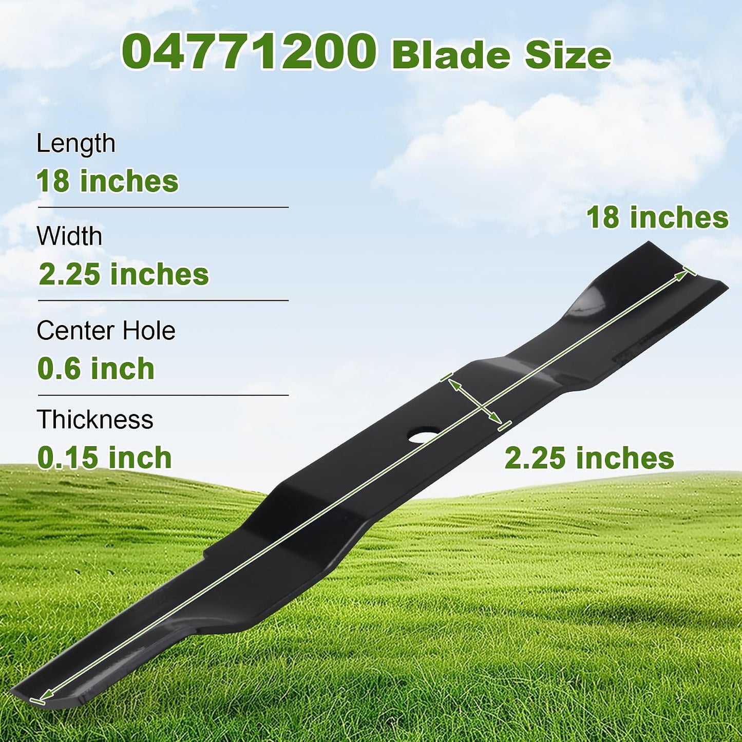 Cuchillas cortacésped Ariens/Gravely 52" 3 Pzas