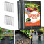 Tela barrera malezas 4x100pies 3.2oz con clavijas U