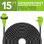 Cable alimentación 15 pies adaptador 30A macho/hembra