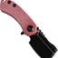 Cuchillo plegable EDC T3030M2 hoja 1.45'' negra lavada 154CM