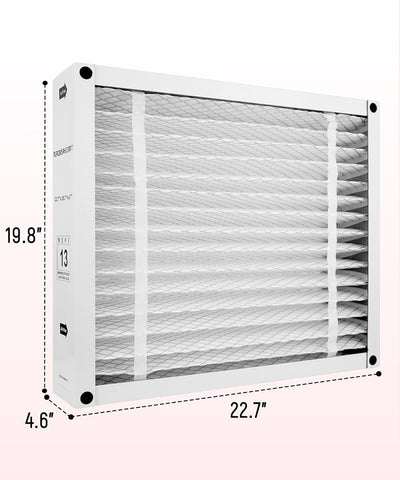 Filtro aire HVAC Trane MERV13 plegable 22.7x20.7x4.7pulg