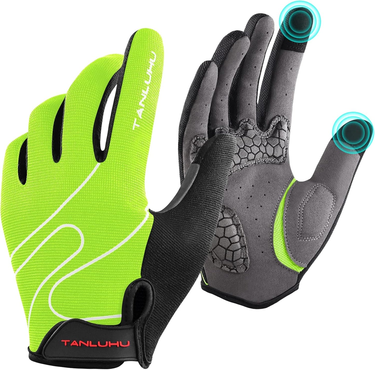 Guantes ciclismo invierno tactil antiderrap