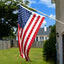 Bandera EE.UU. bordada 3x5ft con ojales latón resistente