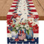 Camino mesa 4 de Julio bandera cardenales 13x36pulg