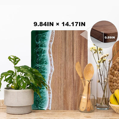 Tabla cortar resina para fruta queso carne cocina