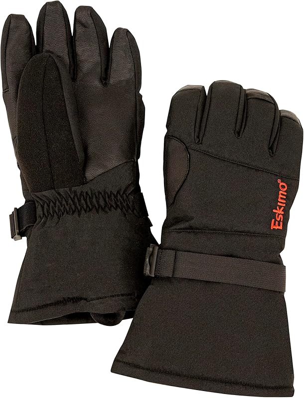 Guante pesca en hielo unisex tela DuraDry aislada