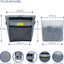 Bolsa silicona perros con cierre magnético 4 tazas clicker