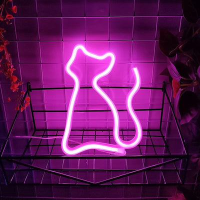 Letrero neón USB o 3 pilas AA decoración pared dormitorio niños