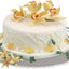Tarjeta redonda para tartas 5.9" plateada