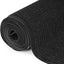 Tapete puerta entrada 3x10ft goma antiderrap negro