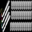 68 Varitas Neón LED Intermitentes 3 Modos Set Colores