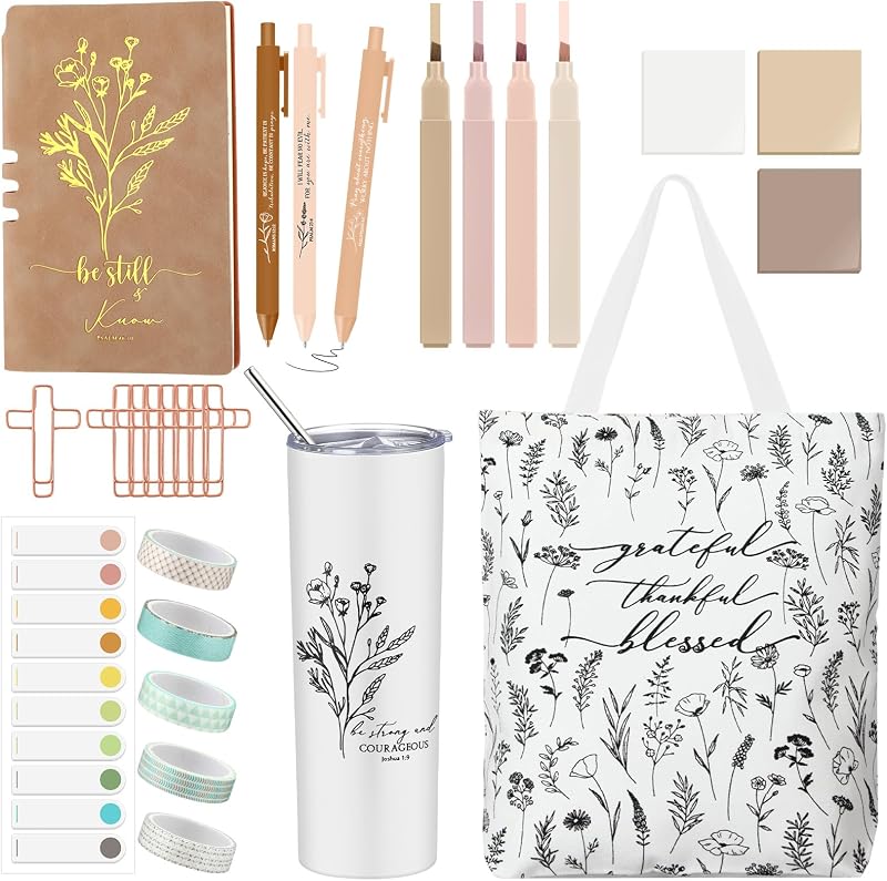 Kit 29 Pzas Suministros Estudio Bíblico Mujeres