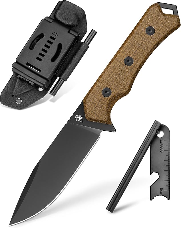 Cuchillo supervivencia acero D2 4.1pulg funda Kydex