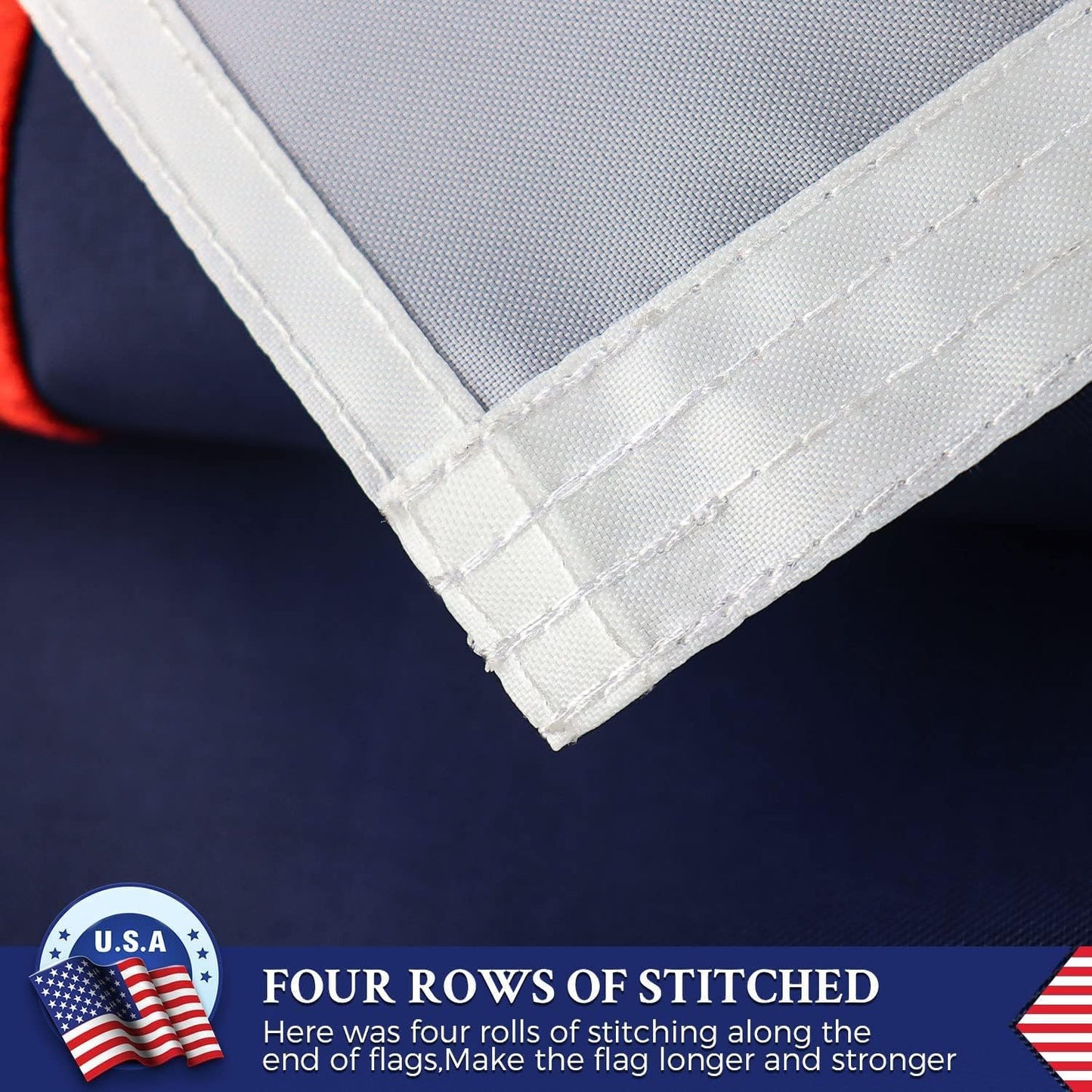 Bandera cristiana 3x5" nailon resistente exteriores