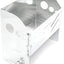 Soporte aluminio para remolque garaje 1 rollo toalla papel
