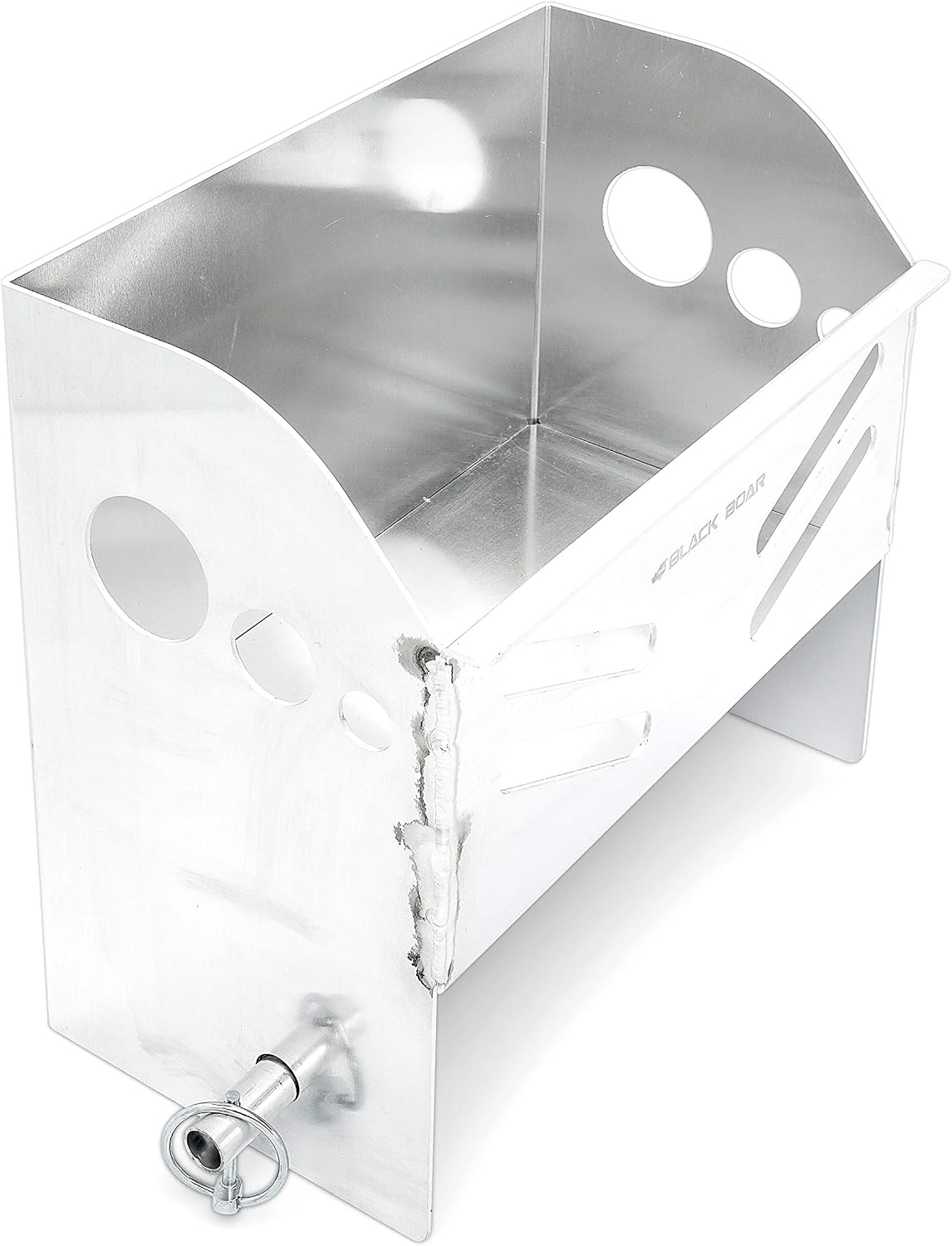 Soporte aluminio para remolque garaje 1 rollo toalla papel