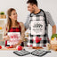 Delantal para pareja Xtimee Mr y Mrs regalo boda cocina