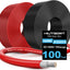 Cable solar 10 AWG 2x100pies para controlador MPPT