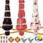 Set 3 decoraciones Halloween al aire libre 5ft espeluznante