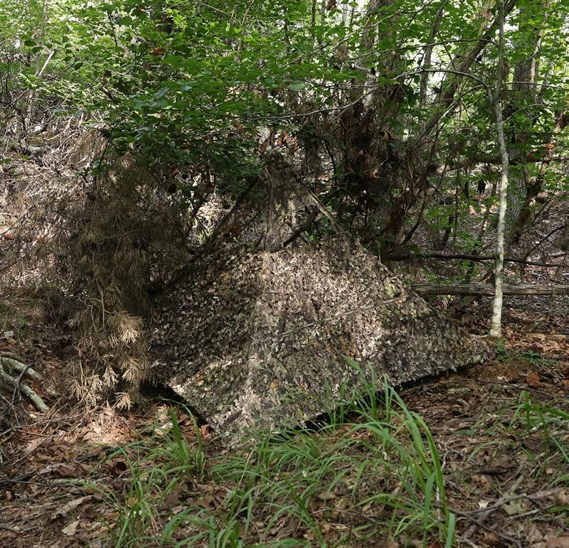 Cobertizo caza pop up Mossy Oak 3D camuflaje ligero