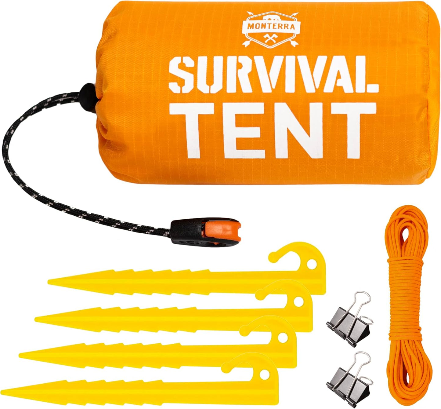 Refugio supervivencia 2 personas impermeable lona compacta Bivvy