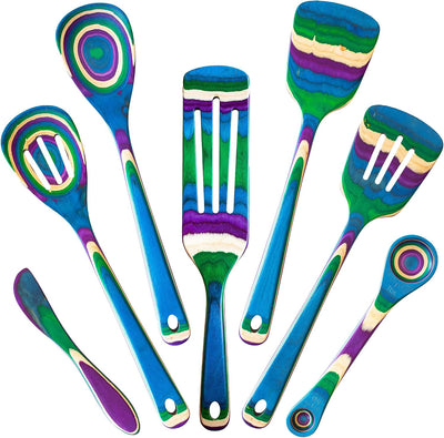 Juego 7 Pzas Utensilios Cocina Seguro Antiadherentes