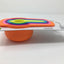 Set 6 tazas medidoras y cucharas plástico colorido