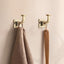 5 Ganchos para abrigos decorativos pared baño cocina dormitorio