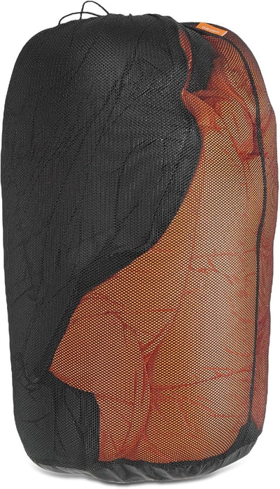 2 bolsas dormir malla 100l poliéster resistente cordón