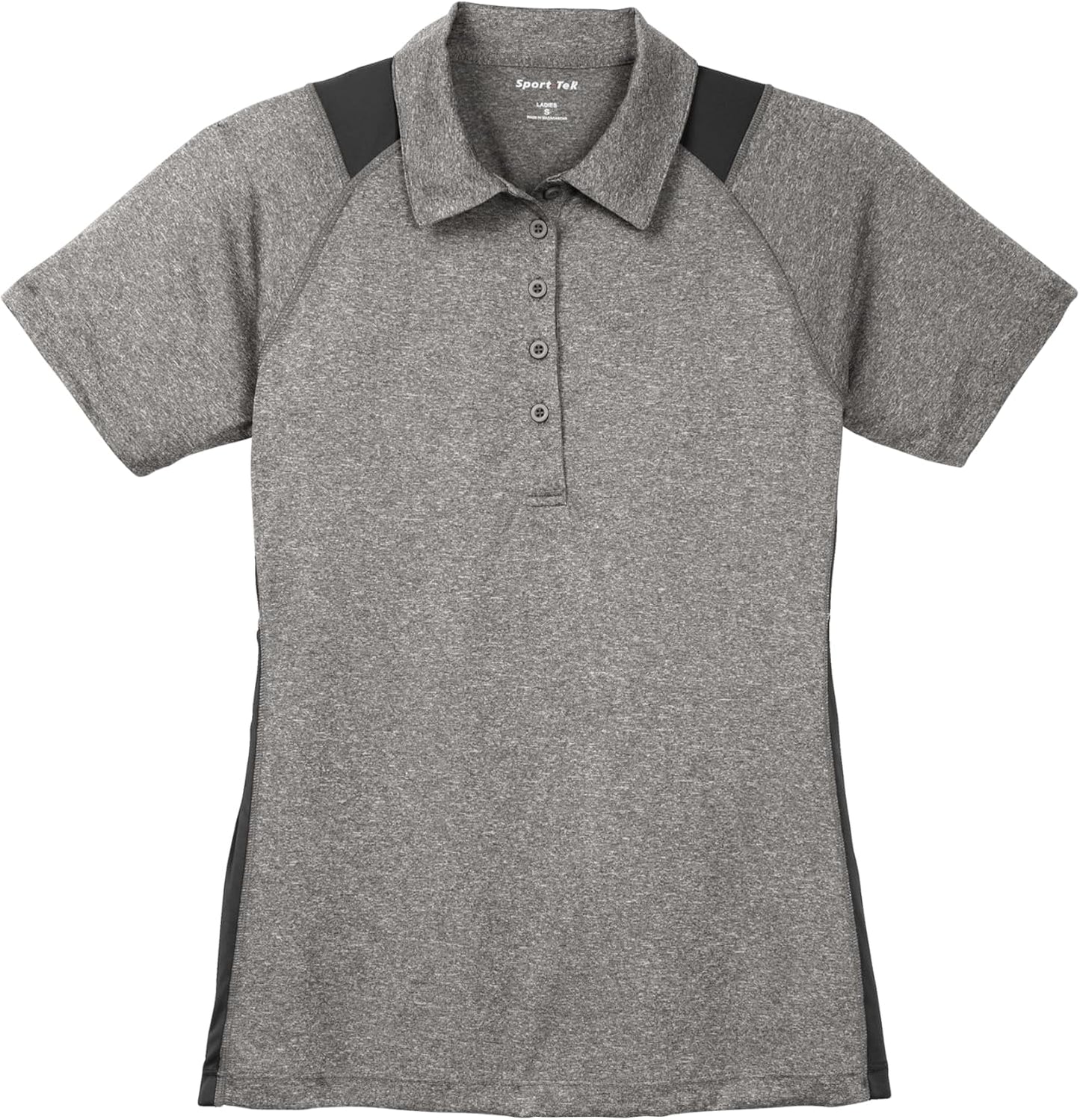 Polo mujer Heather Colorblock Contender